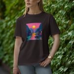 Afternoon - Half Sleeve T-Shirt for Women