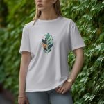Autumn - Half Sleeve T-Shirt for Women