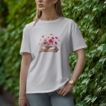 Book - Half Sleeve T-Shirt for Women