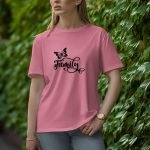 Family - Half Sleeve T-Shirt for Women