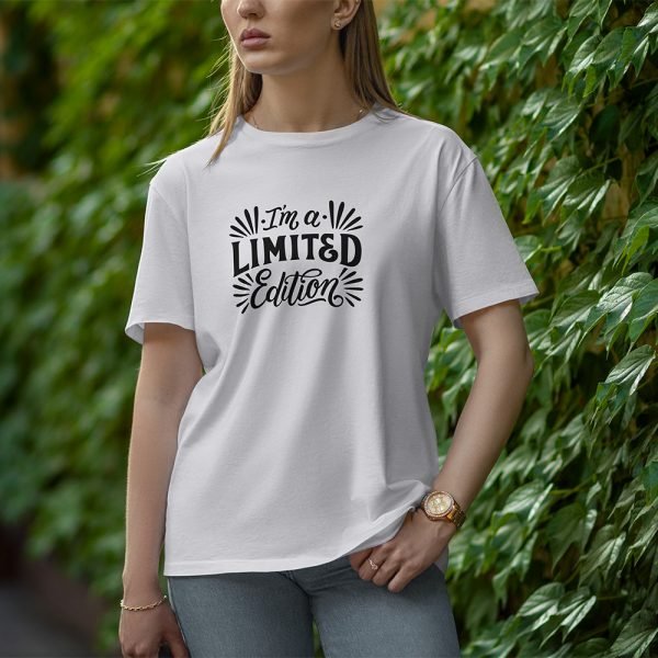 I Am A Limited Edition - Half Sleeve T-Shirt for Women