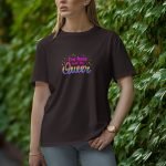 I'm Here I'm Queen - Half Sleeve T-Shirt for Women