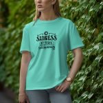 In Sadness No Place - Half Sleeve T-Shirt for Women