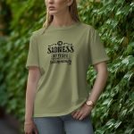 In Sadness No Place - Half Sleeve T-Shirt for Women