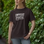 Invest In Fashion - Half Sleeve T-Shirt for Women
