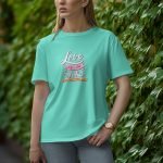 Love Is In The Air - Half Sleeve T-Shirt for Women