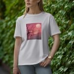 Morning - Half Sleeve T-Shirt for Women