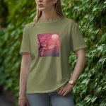 Morning - Half Sleeve T-Shirt for Women