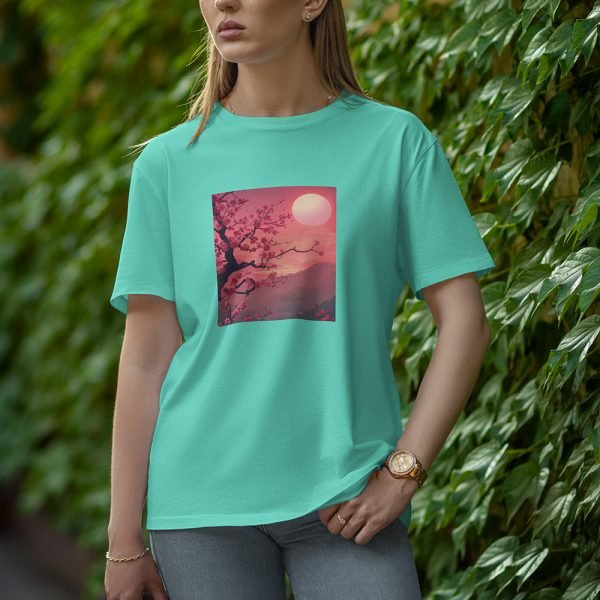 Morning - Half Sleeve T-Shirt for Women