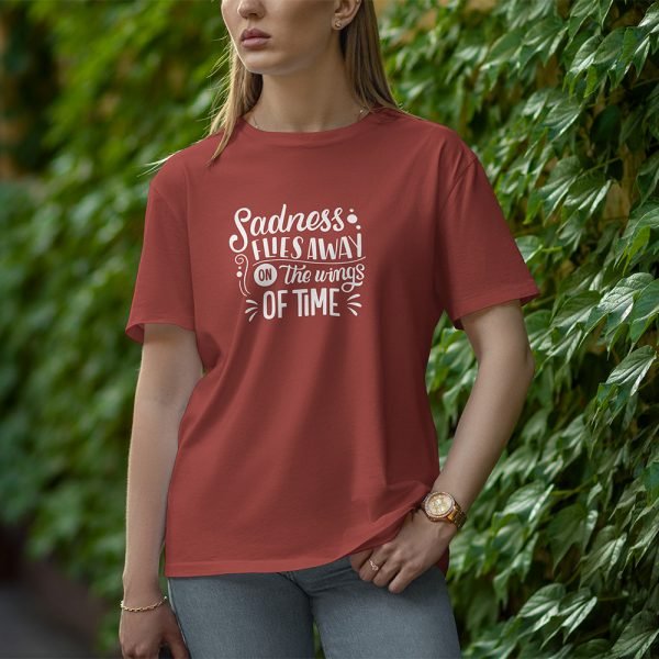 Sadness Flies Away - Half Sleeve T-Shirt for Women