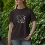 Set Yourself Free - Half Sleeve T-Shirt for Women