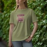Storm Don't Last Forever - Half Sleeve T-Shirt for Women