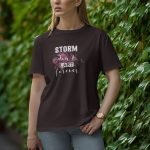 Storm Don't Last Forever - Half Sleeve T-Shirt for Women