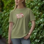 We Can Do It - Half Sleeve T-shirt for Women