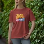 Yes You Can - Half Sleeve T-shirt for Women