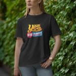 Yes You Can - Half Sleeve T-shirt for Women
