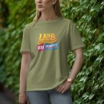 Yes You Can - Half Sleeve T-shirt for Women