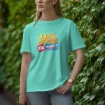 Yes You Can - Half Sleeve T-shirt for Women