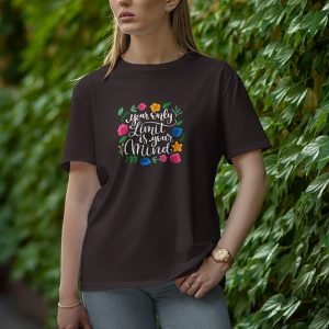 You Only Limit - Half Sleeve T-Shirt for Women
