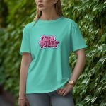 Girl Rules - Half Sleeve T-Shirt for Women