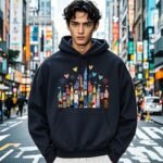 Men’s Castle With Graphic Hoodie – Classic Fit | Premium Winter Wear