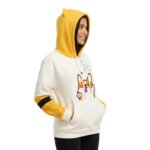 Happy Corgi Ear Hoodie for Women – Soft, Stylish & Cozy Winter Wear