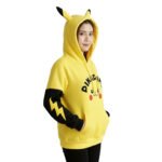 Pokémon Pikachu Ear Hoodie for Women – Cute & Cozy Winter Wear