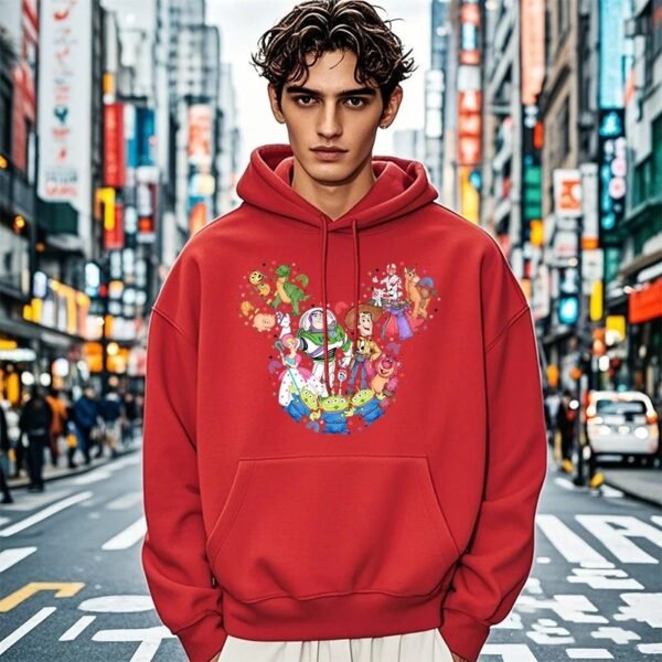 Men’s Mickey Head Hoodie – Classic Fit | Premium Winter Wear