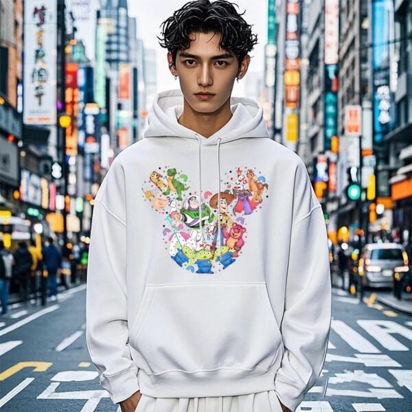Men’s Mickey Head Hoodie – Classic Fit | Premium Winter Wear