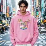 Men’s Mickey Head Hoodie – Classic Fit | Premium Winter Wear