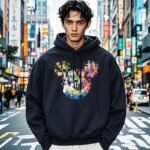 Men’s Mickey Head Hoodie – Classic Fit | Premium Winter Wear