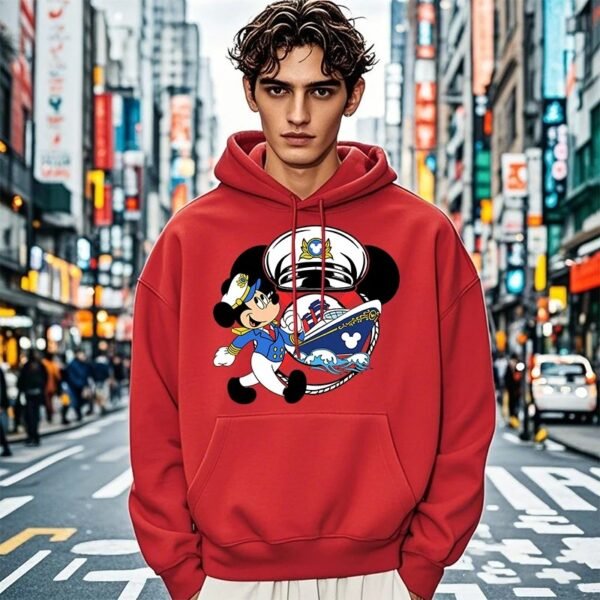 Men’s Mickey Mouse Hoodie – Classic Fit | Premium Winter Wear
