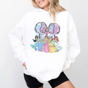Women’s Princesses Minnie Hoodie – Classic Fit | Premium Winter Wear
