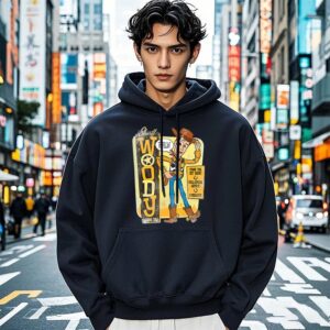 Men’s Toy Story Woody Hoodie – Classic Fit | Premium Winter Wear
