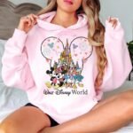 Women’s World Mickey And Friends Hoodie – Classic Fit | Premium Winter Wear